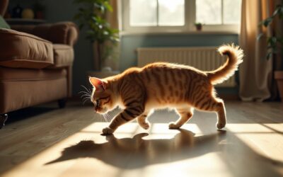 Les raisons pour lesquelles un chat qui joue avec sa queue est tout à fait normal