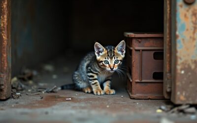 Les étapes pour apprivoiser un chaton sauvage de 2 mois