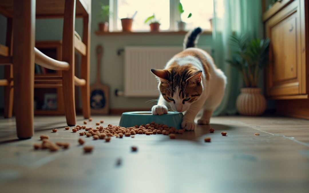 Pourquoi mon chat gratte le sol sans raison apparente ?