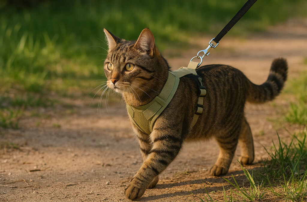 Quelles activités faire avec votre chat en harnais ?