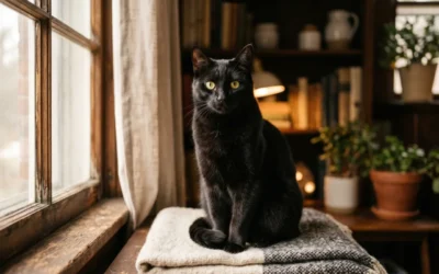 Chat noir et signification spirituelle