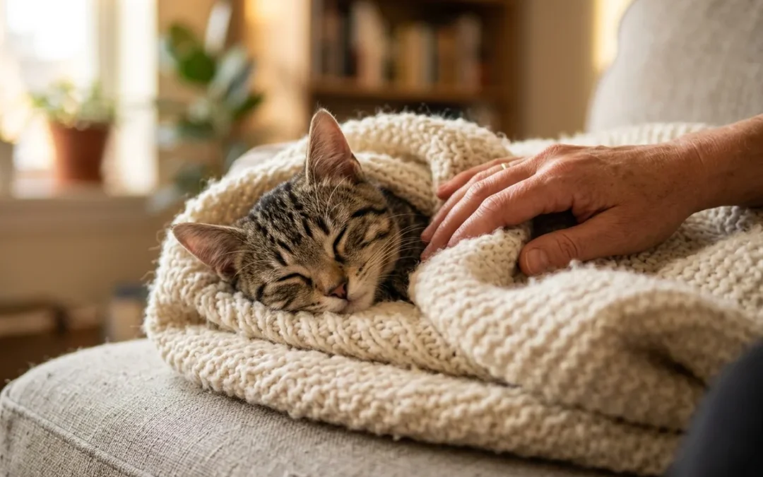 Pourquoi mon chat tremble ? Causes, urgences et que faire
