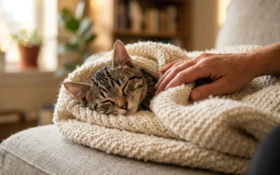 Pourquoi mon chat tremble ? Causes, urgences et que faire
