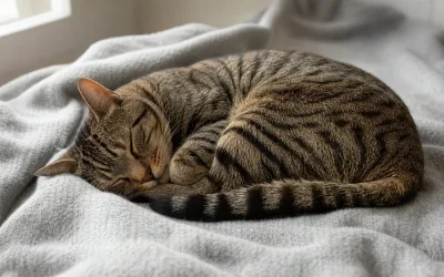 Chat qui respire vite : comment savoir si c&rsquo;est grave