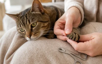 Couper les griffes de son chat : quand c&rsquo;est utile et comment s&rsquo;y prendre